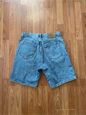 Vintage Y2K Calvin Klein Jeans Light Blue Denim Men's Shorts Jorts Size 33